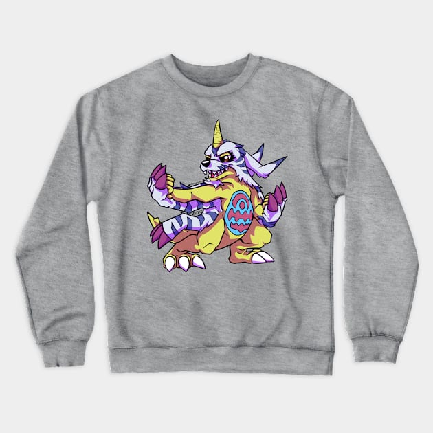 Gabumon Crewneck Sweatshirt by FaultyArts